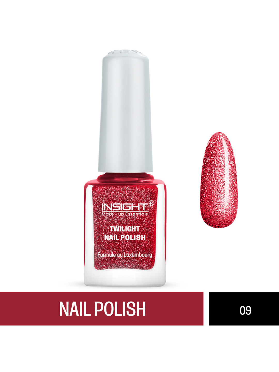 Insight Cosmetics Long Wearing 3D Finish Twilight Nail Polish 12ml - Shade T-9