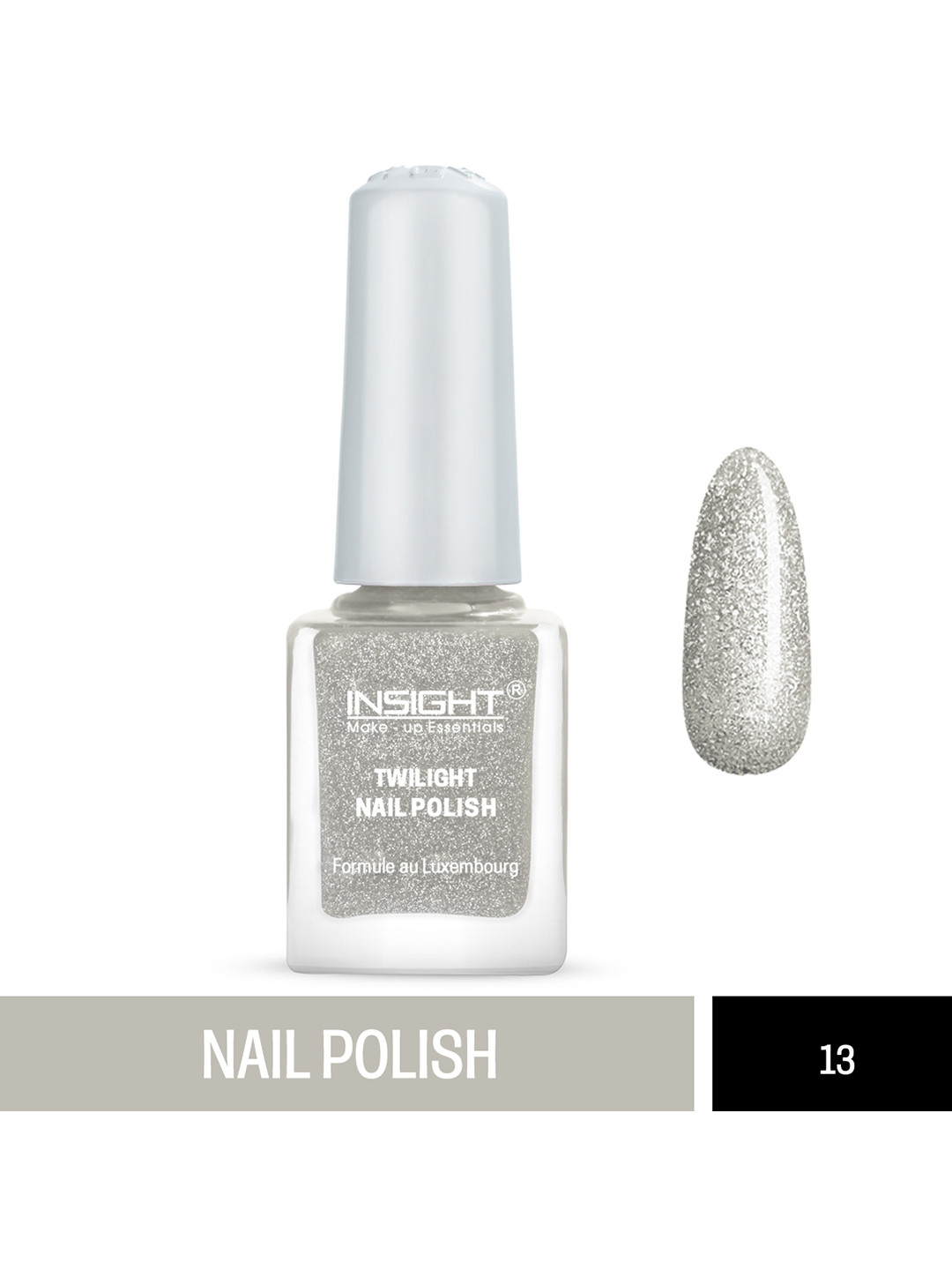 Insight Cosmetics Long Wearing 3D Finish Twilight Nail Polish 12ml - Shade T-13