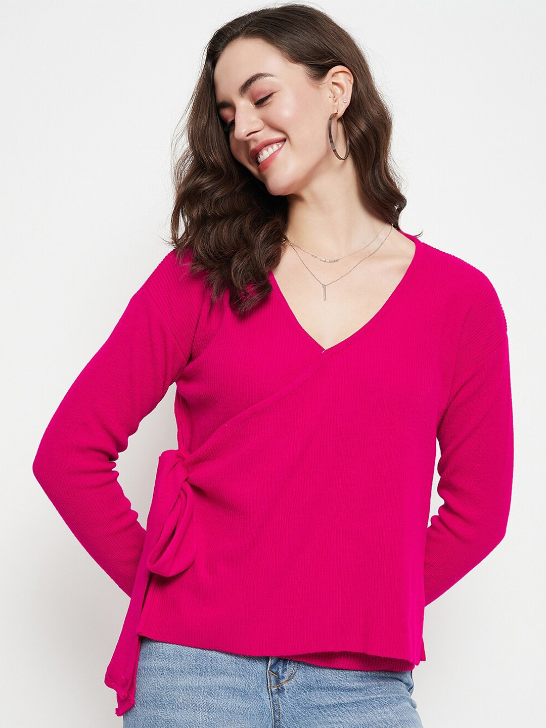 Club York V-Neck Acrylic Pullover