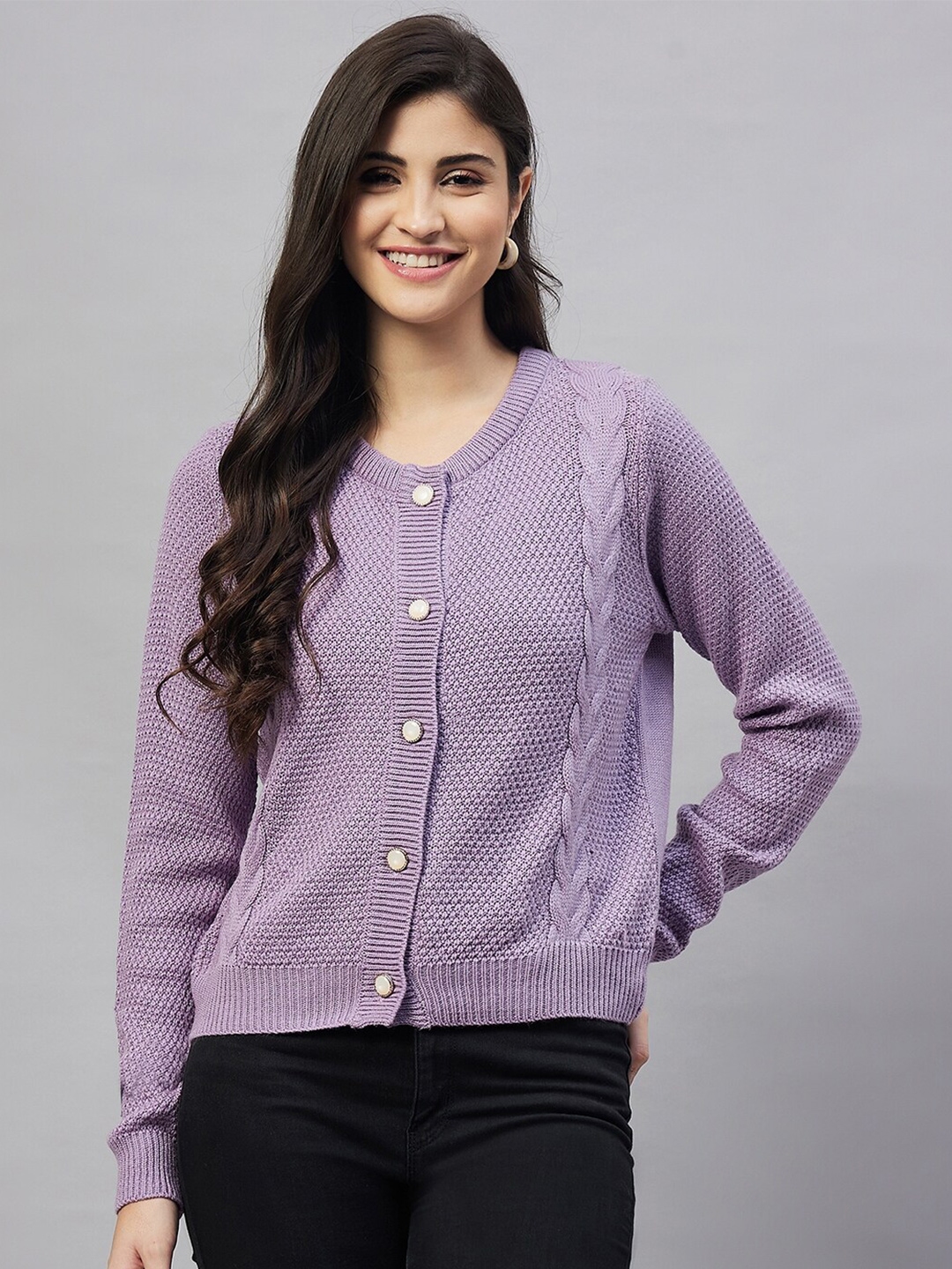 Womens mauve deals cardigan