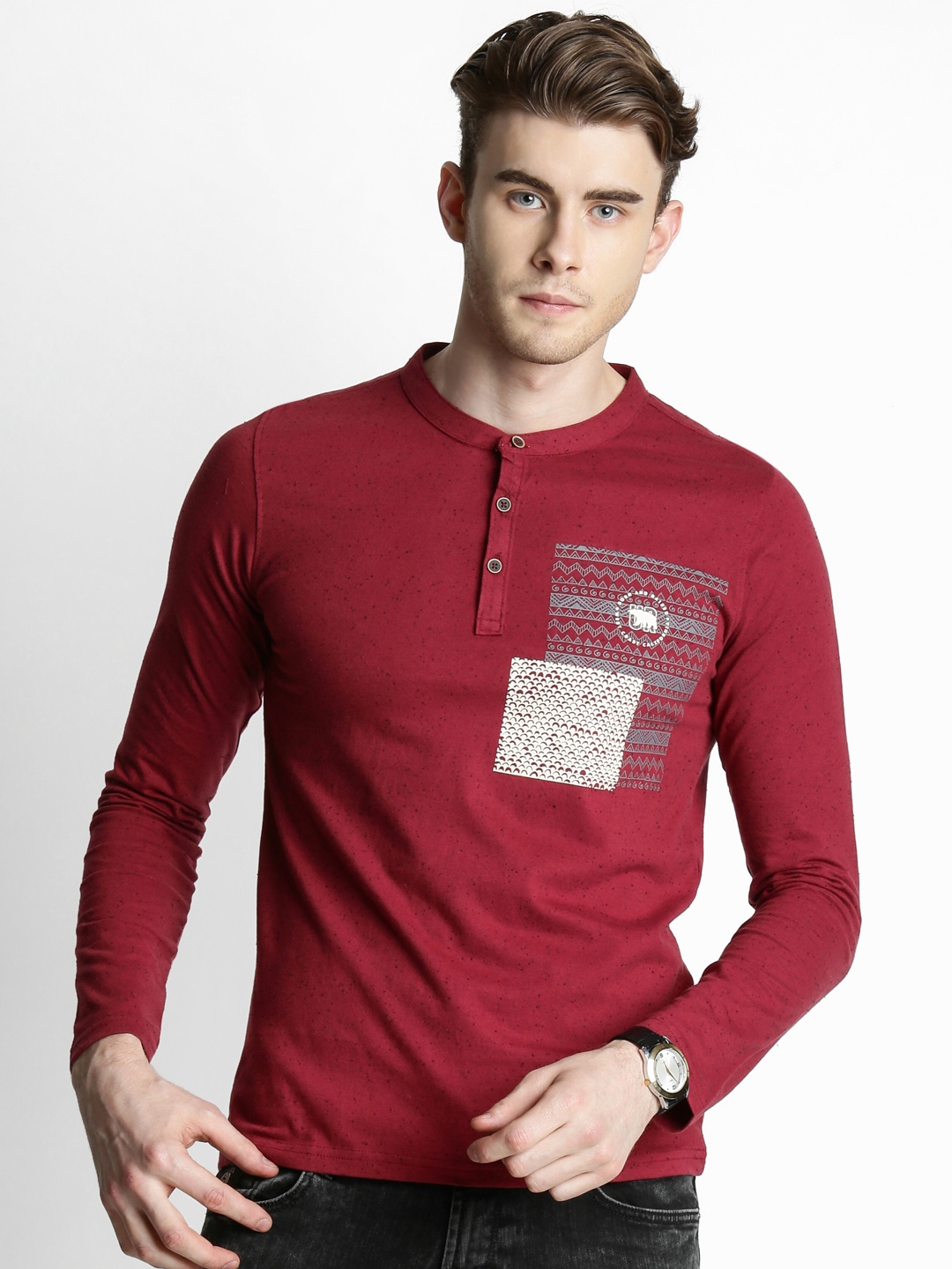 pantaloons full sleeves t shirt