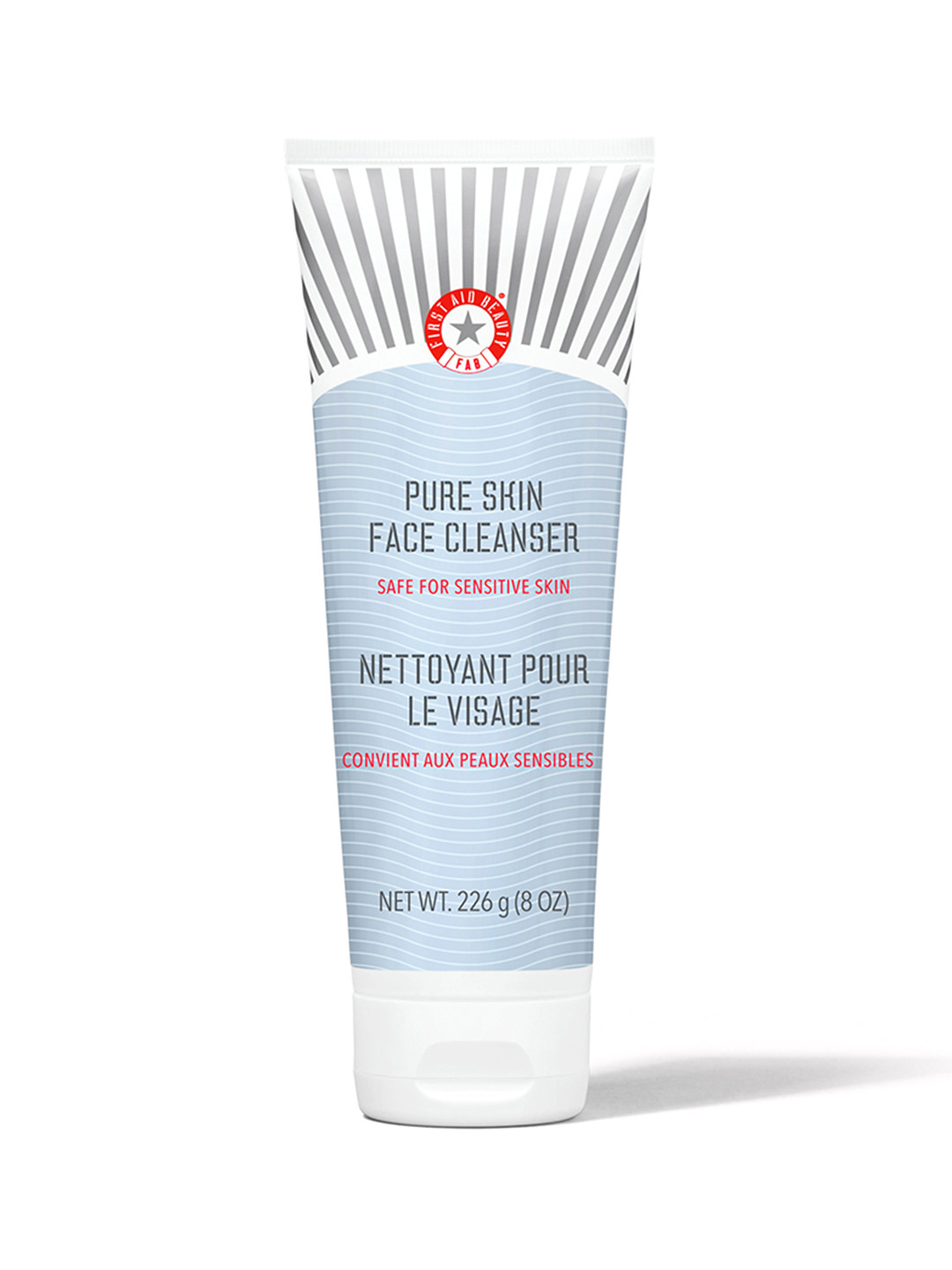 First Aid Beauty Pure Skin Face Cleanser for Sensitive Skin - 226 g