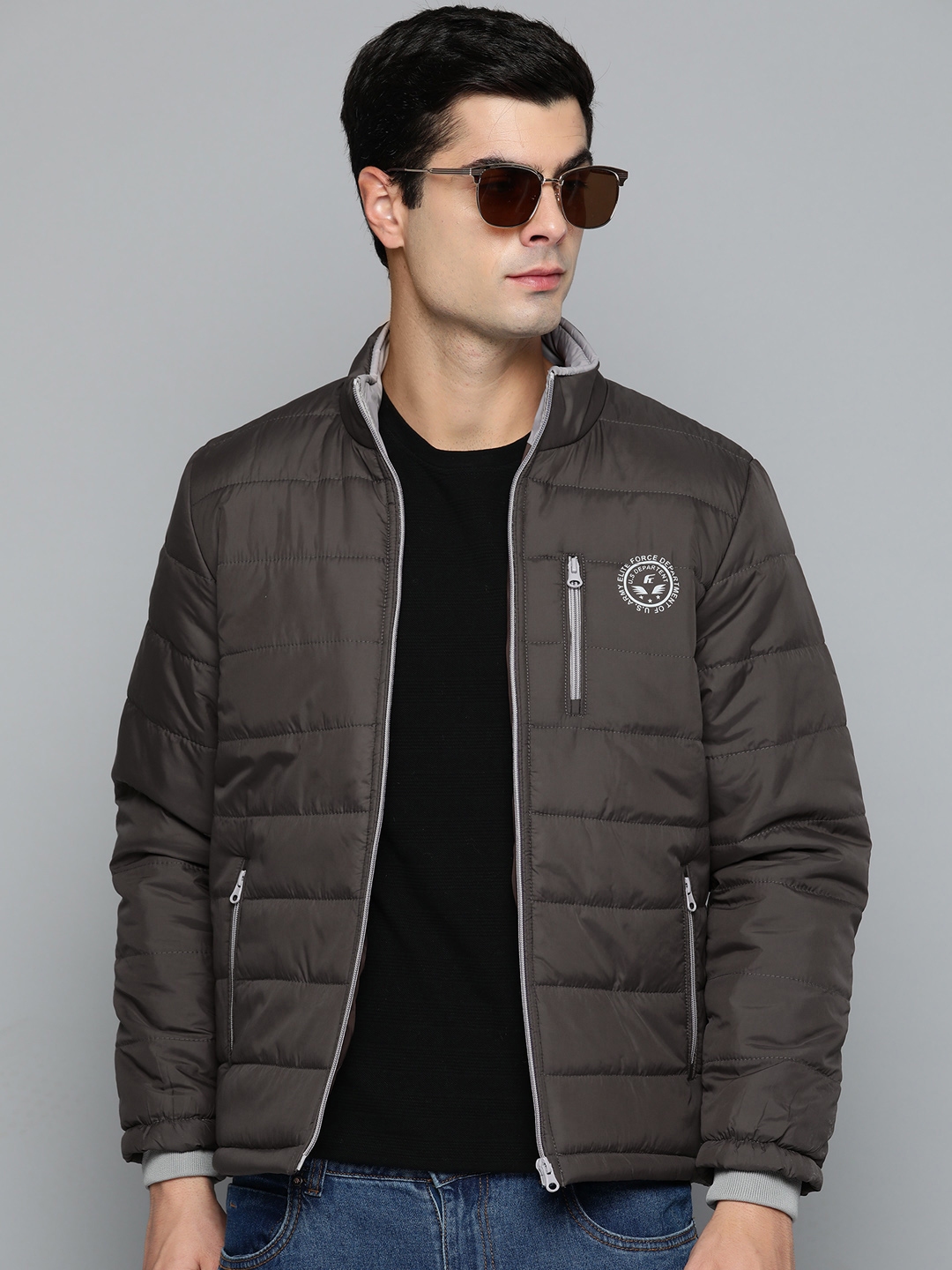 Buy Fort Collins Mock Collar Padded Jacket Jackets for Men