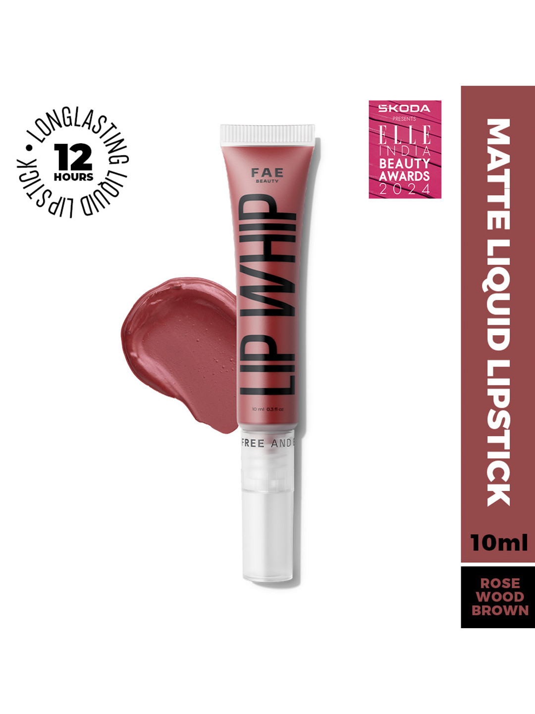 FAE BEAUTY Lip Whip Long Lasting 12Hr Non Drying Matte Soft Mousse Lipstick 10g - Screw