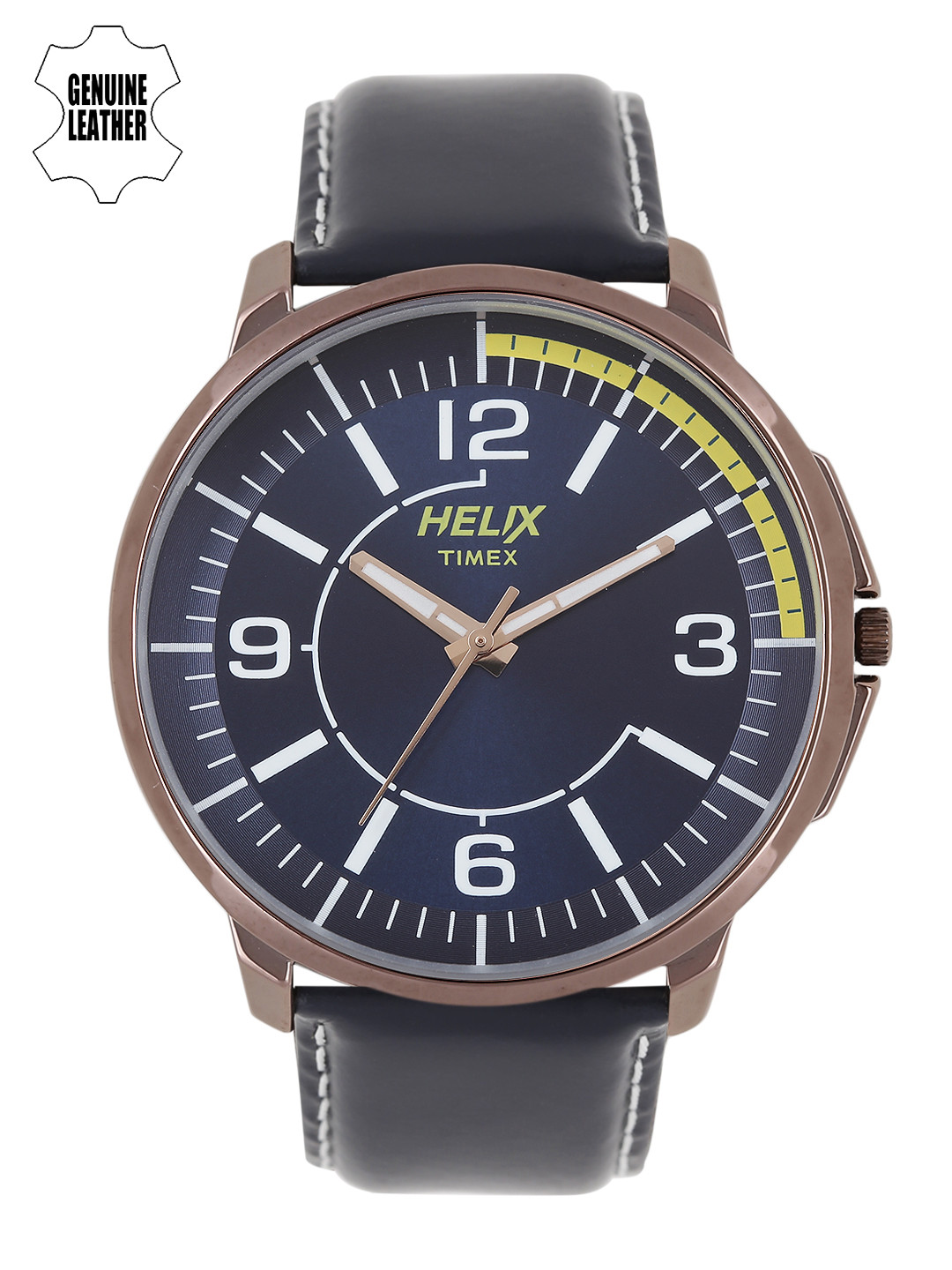 Helix By Timex Men Blue Analogue Watch TW027HG16