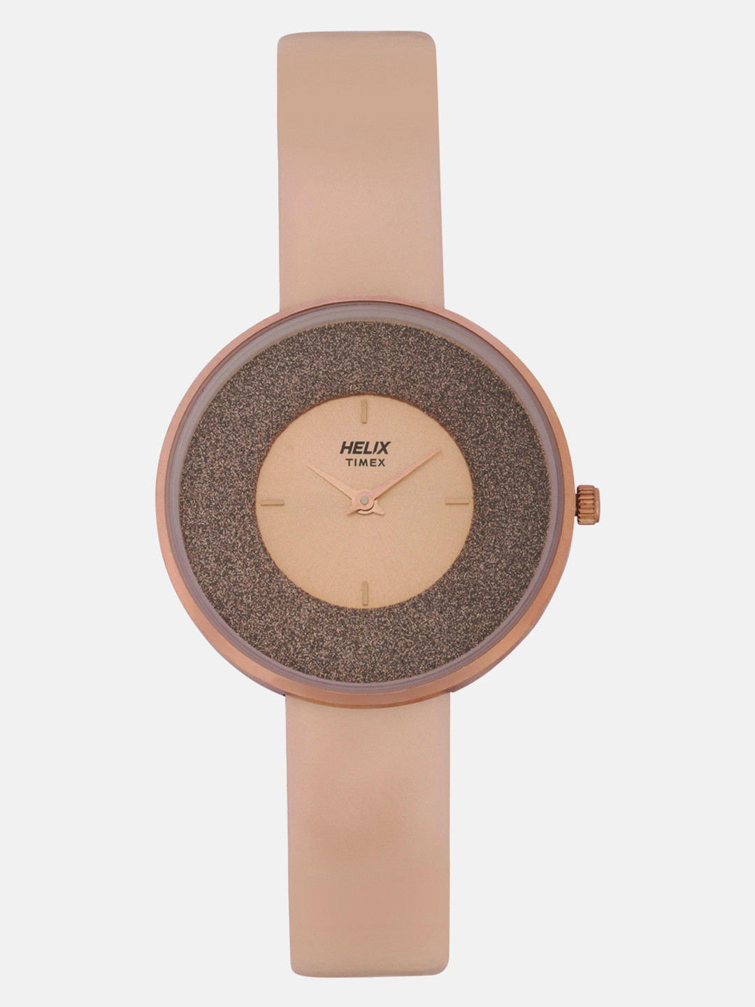 Helix By Timex Women Rose Gold-Toned Analogue Watch - TW031HL08