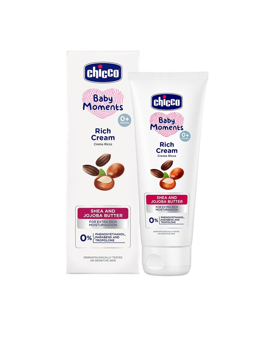 Chicco Baby Moments Rich Cream For Extra Rich Moisturization - 100g