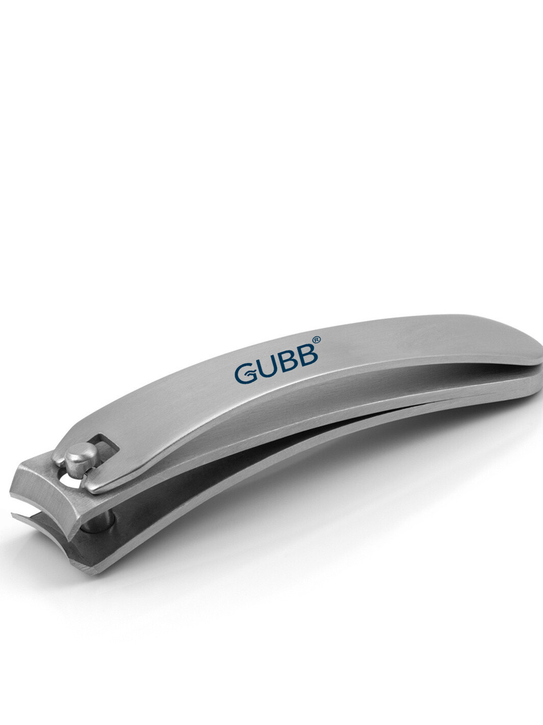 GUBB Curved Nail Clipper - Silver-Toned