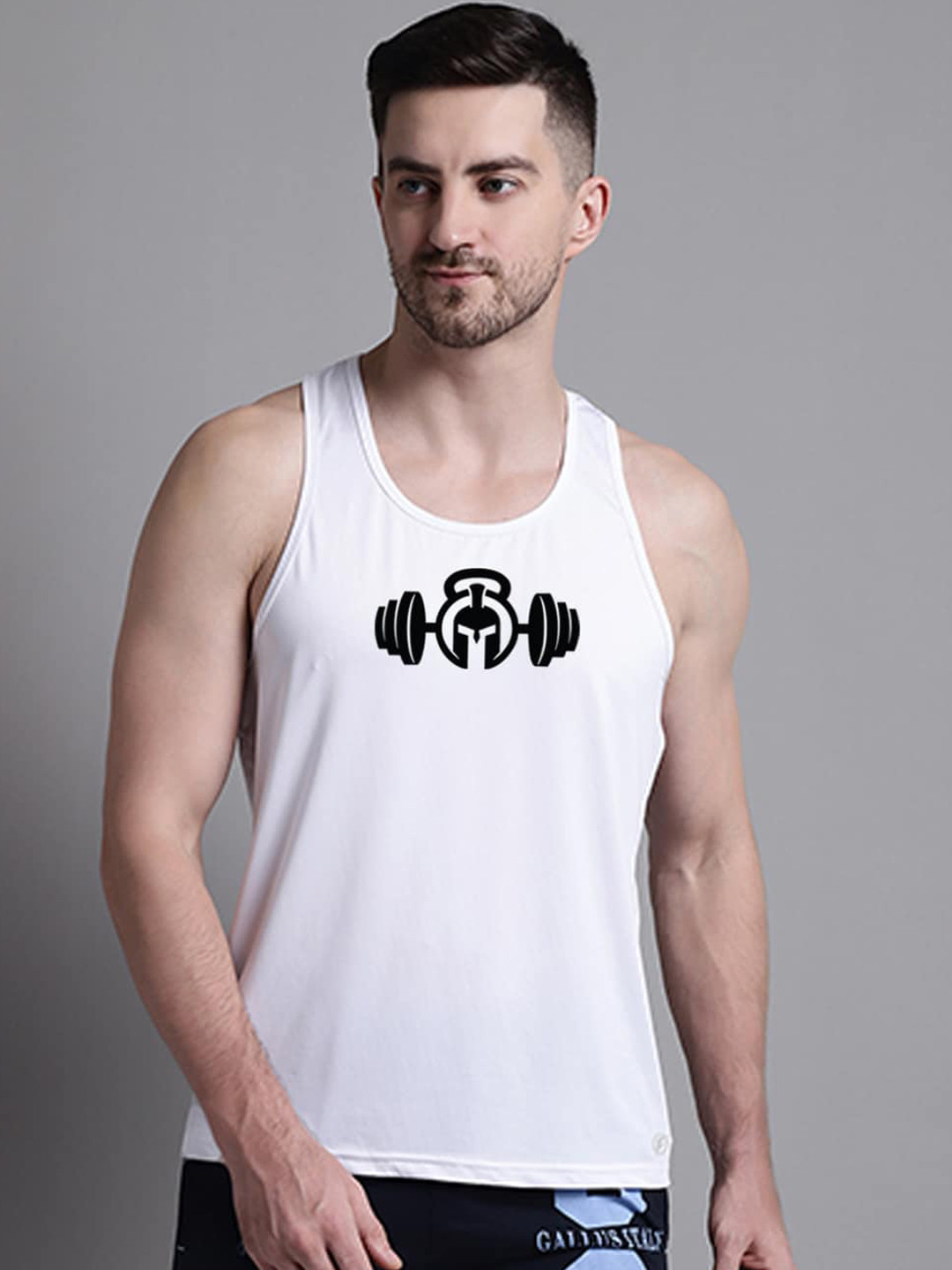 Friskers Polycotton Sleeveless Innerwear Vests MA429-3678-02-S