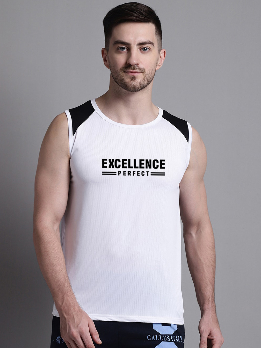 Friskers Sleeveless Gym Vests MSH2001-482-S