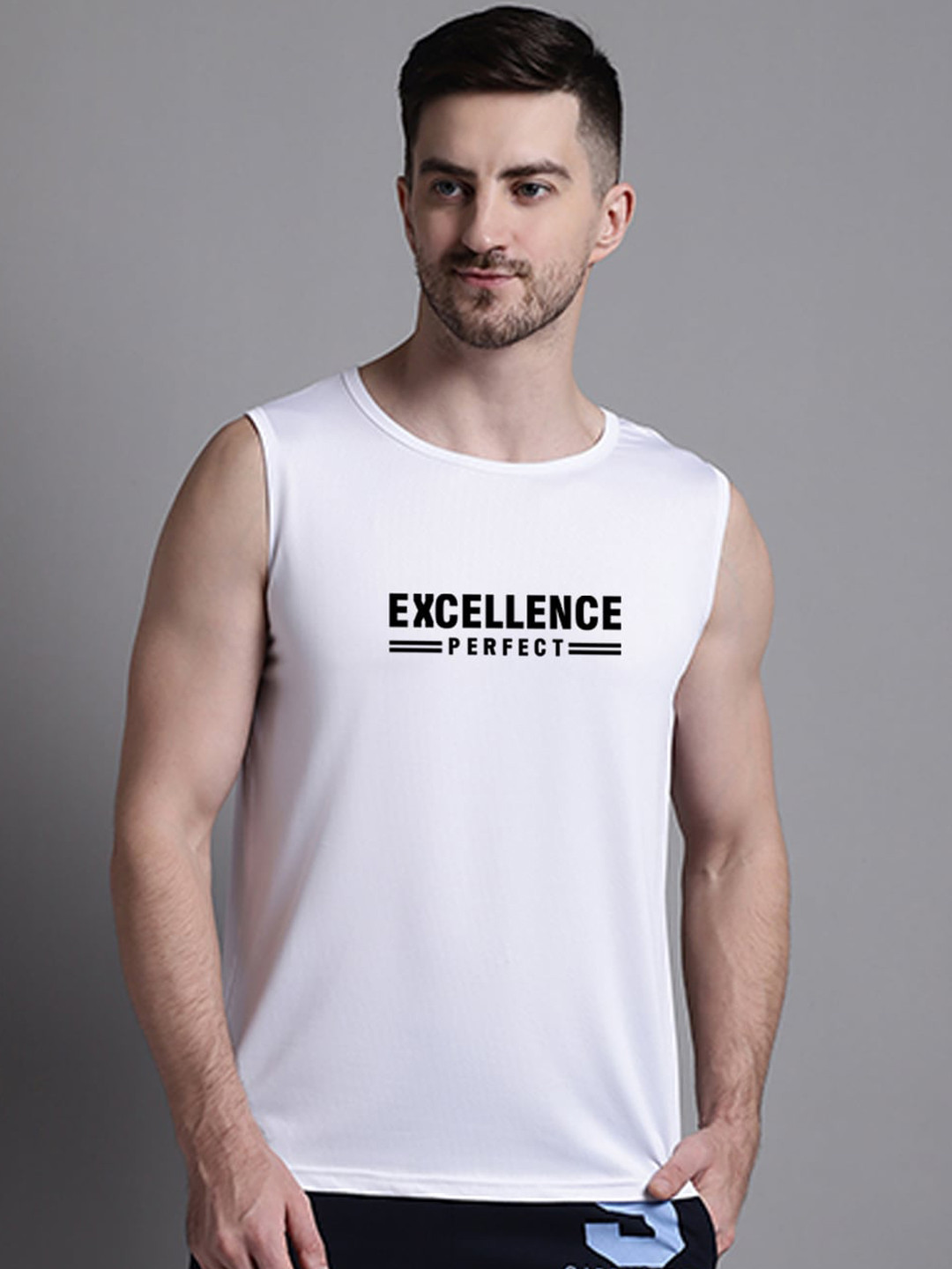 Friskers Sleeveless Printed Innerwear Vests MS482-3678-02-S