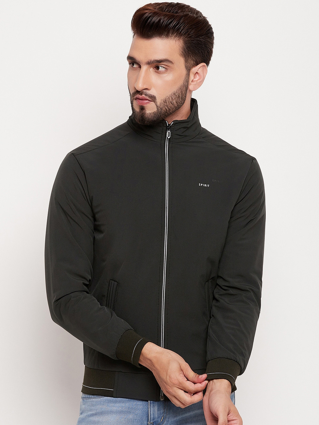 Spirit Lightweight Padded Anti Odour Mock Collar Jacket