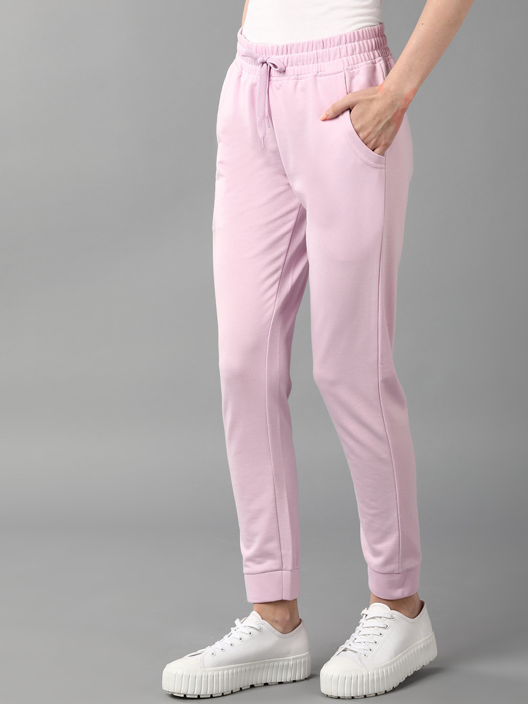 Alan Jones Women Slim-Fit Casual Joggers