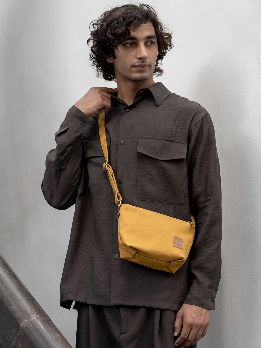 DailyObjects Cotton Sling Bag