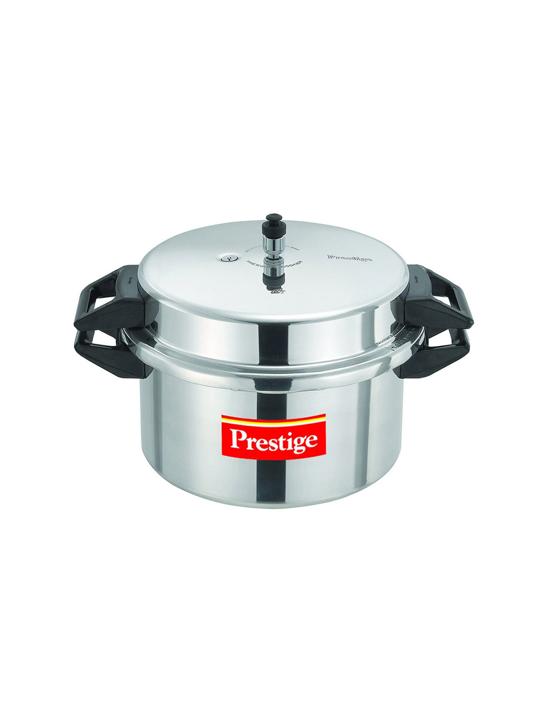 Prestige Money Saver Silver Aluminium Easy to Clean Induction Outer Lid Pressure Cooker-16 L