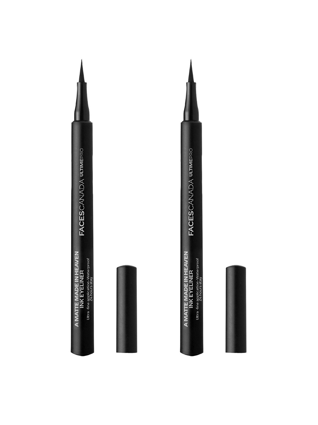 FACES CANADA Set of 2 Ultime Pro A Matte Made In Heaven Ink Eyeliner 1.2ml each - Black