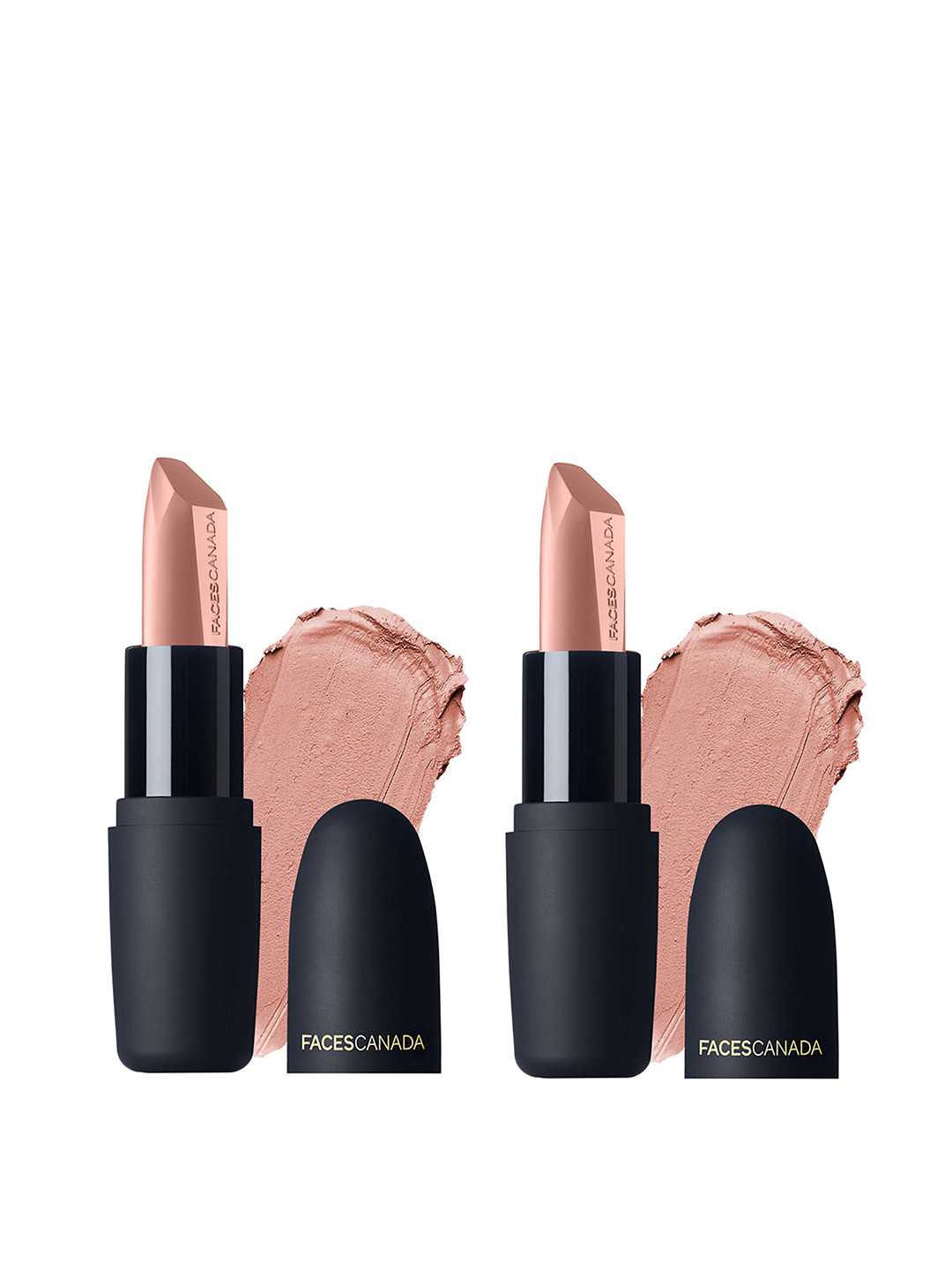 FACES CANADA Set of 2 Weightless Matte Finish Hydrating Lipstick - Buff Nude 05