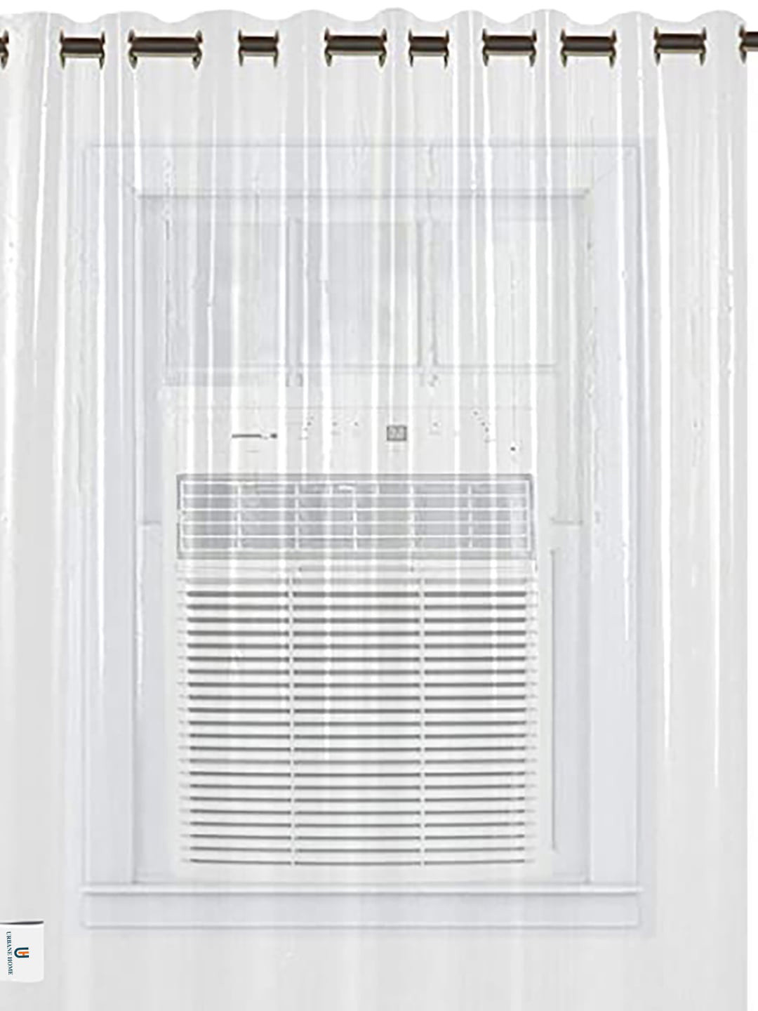 Kuber Industries Transparent PVC AC Curtain