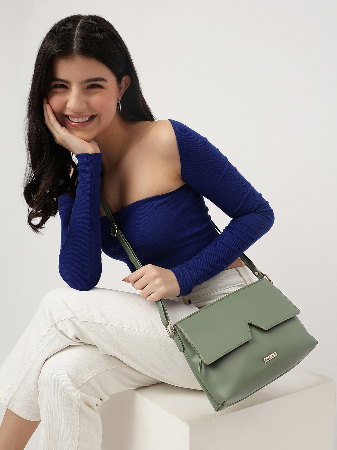 Fastrack Women Multi-Pocket Sling Bag