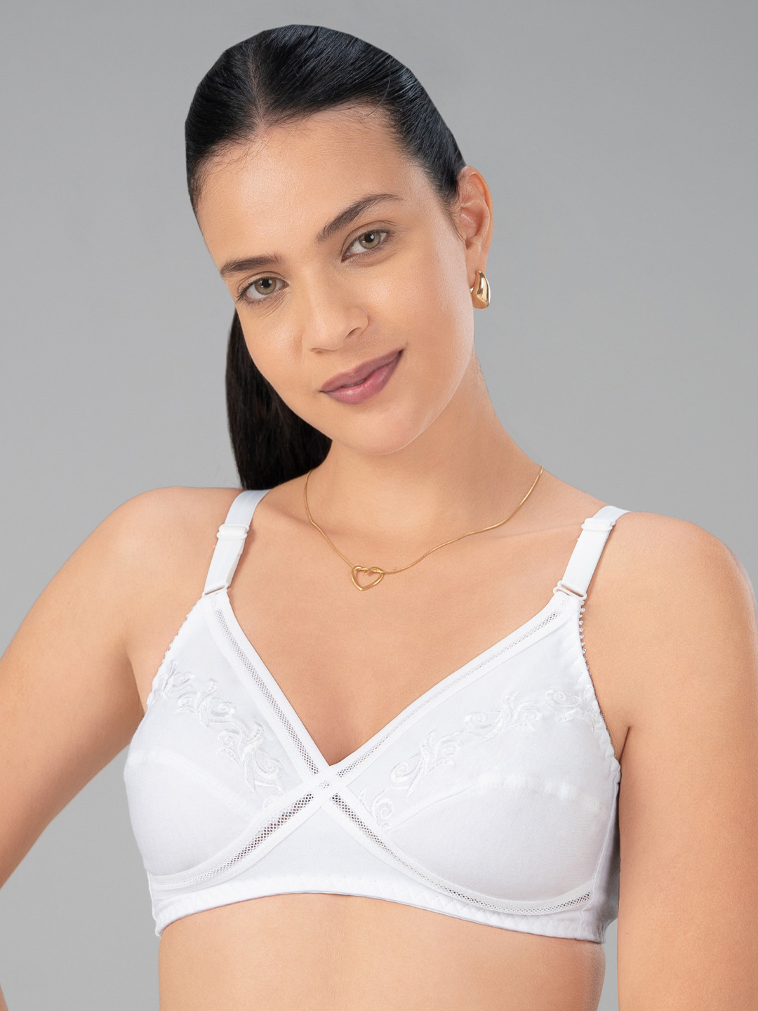 Lovable Full Coverage Cotton Bra With All Day Comfort