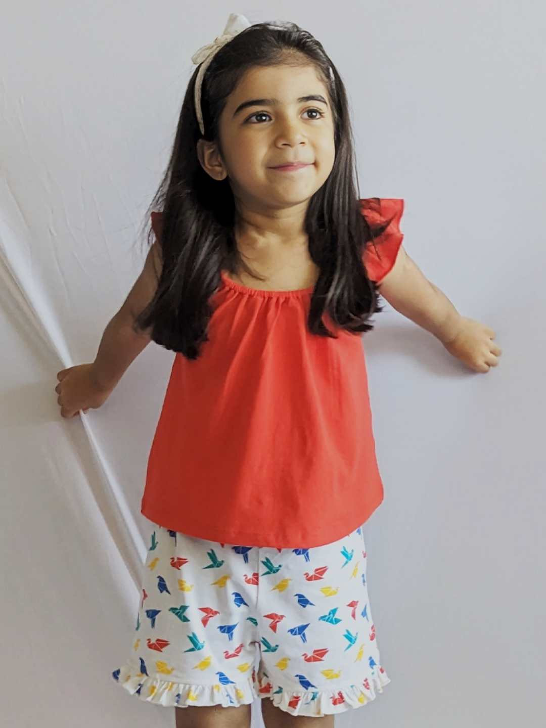 Ola! Otter Round Neck Organic Cotton Clothing Set