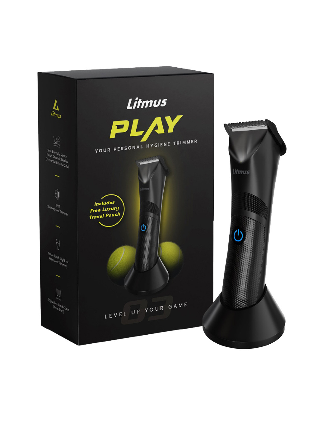 Litmus PLAY 03 Body Groomer - Matte Black