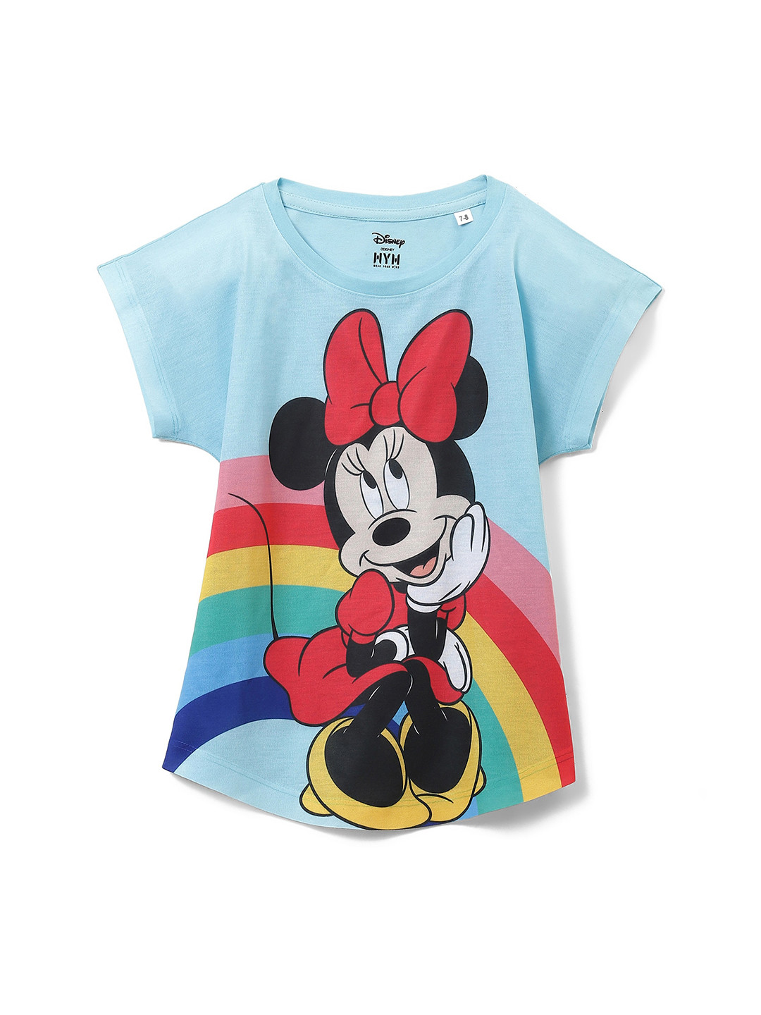 Wear Your Mind Minnie Mouse Printed Extended Sleeves Top