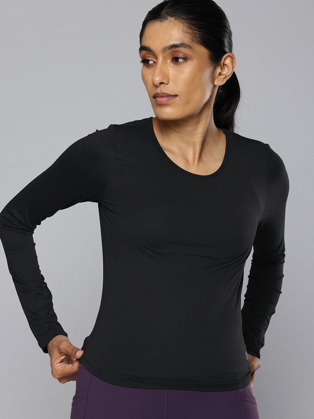 Skechers Godri Serene L/s Cro Fitted Sports Top
