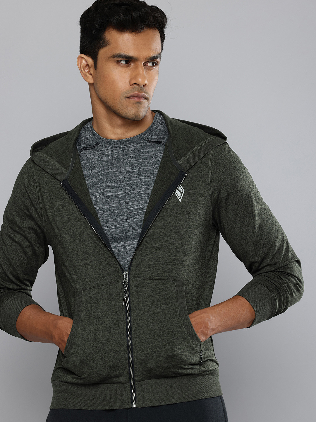 Skechers Solid Hooded Sweatshirt