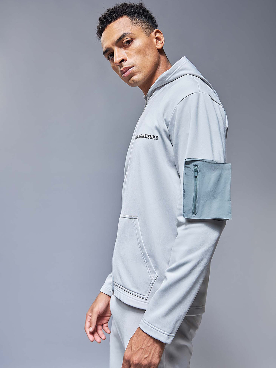 Cava Light Grey Utility Jacket