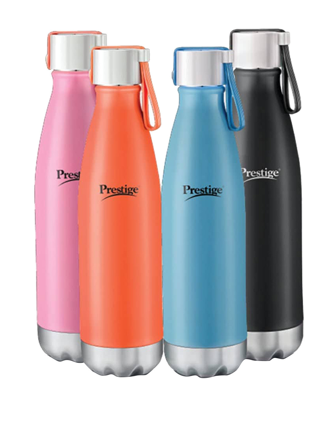 Prestige PDWBC 01 Brand Logo Stainless Steel Double Wall Vacuum Water Bottle - 500ml