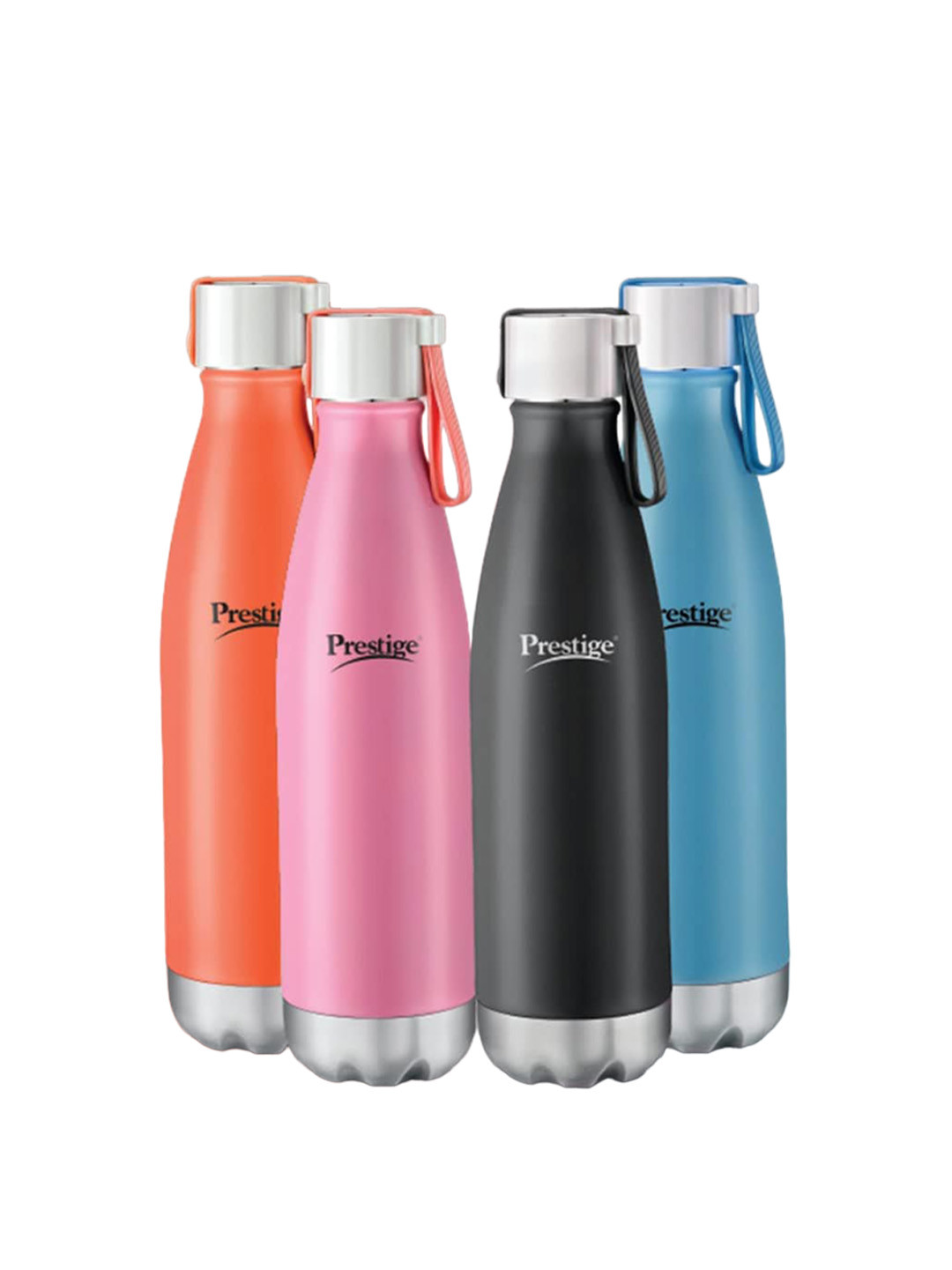 Prestige Assorted Brand Logo Stainless Steel Double Wall Vacuum Water Bottle - 750ml