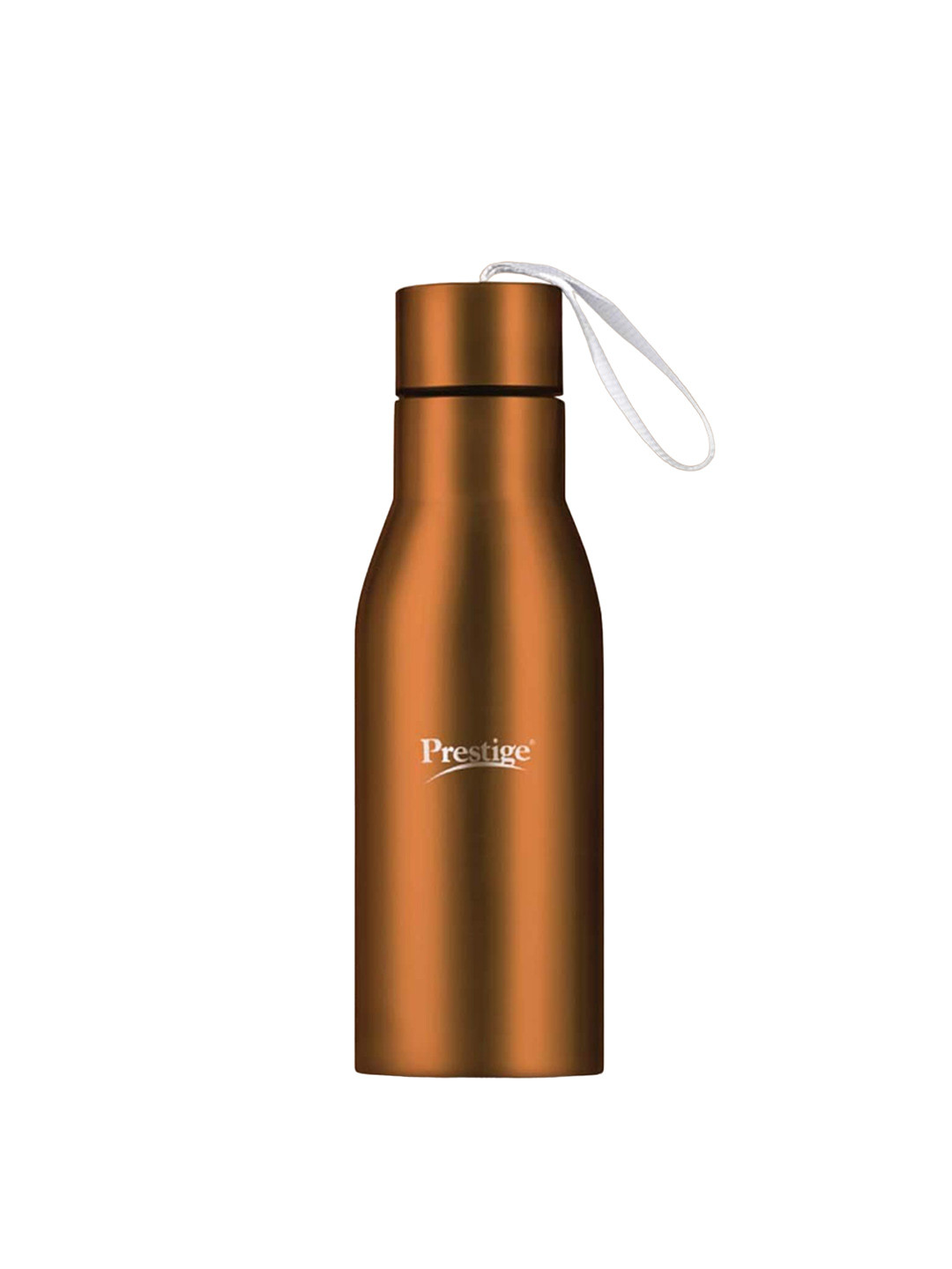 Prestige PSWBC 11 Brown Brand Logo Stainless Steel Spill Proof Flask - 500ml