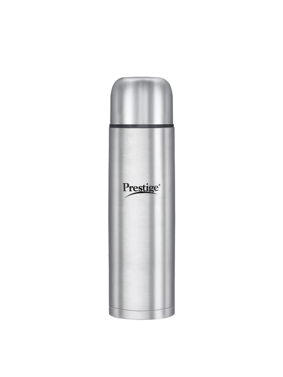 Prestige Thermopro Silver Brand Logo Stainless Steel Double Wall Vacuum Flask - 500ml