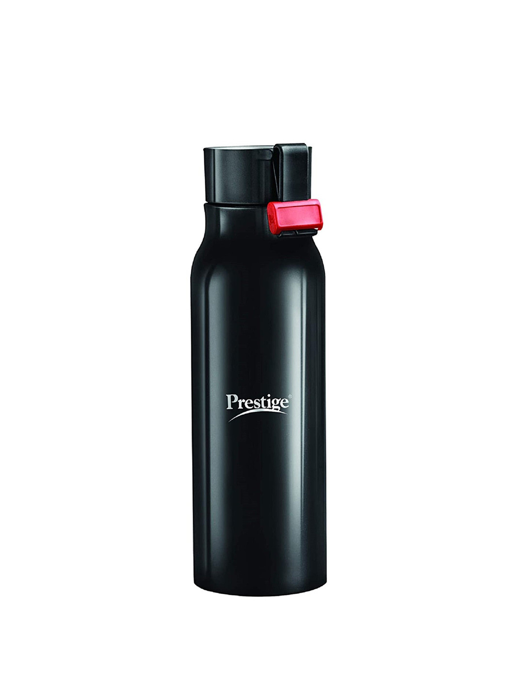 Prestige PSWBC 09 Black Brand Logo Stainless Steel Double Wall Vacuum Water Bottle - 350ml