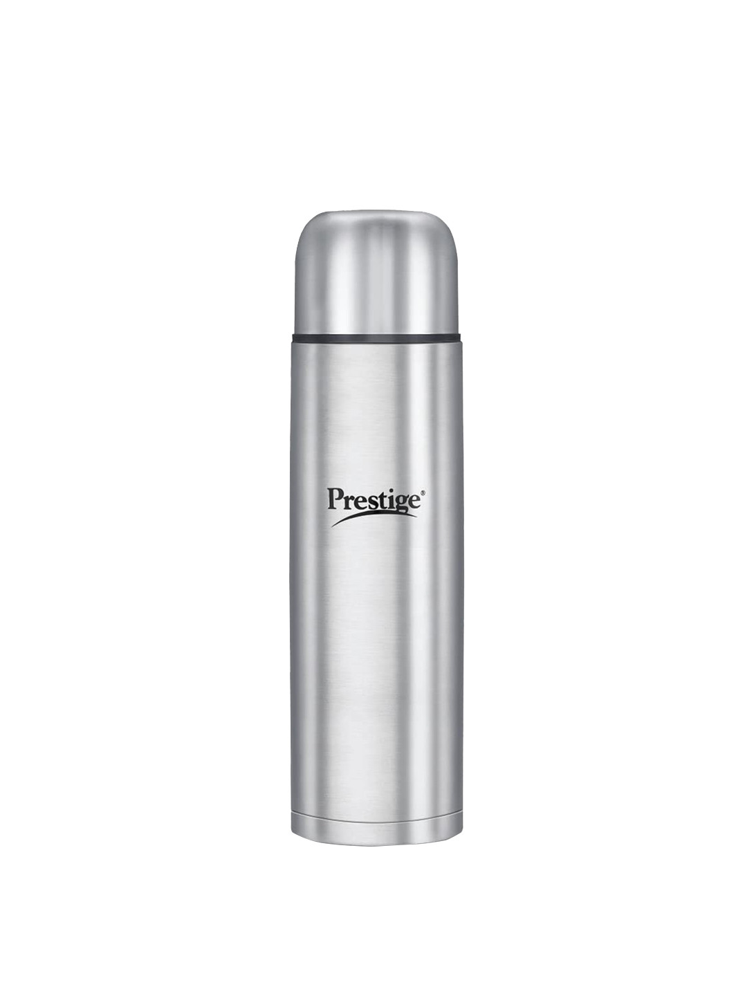 Prestige Thermopro Silver Brand Logo Stainless Steel Double Wall Vacuum Flask - 750ml
