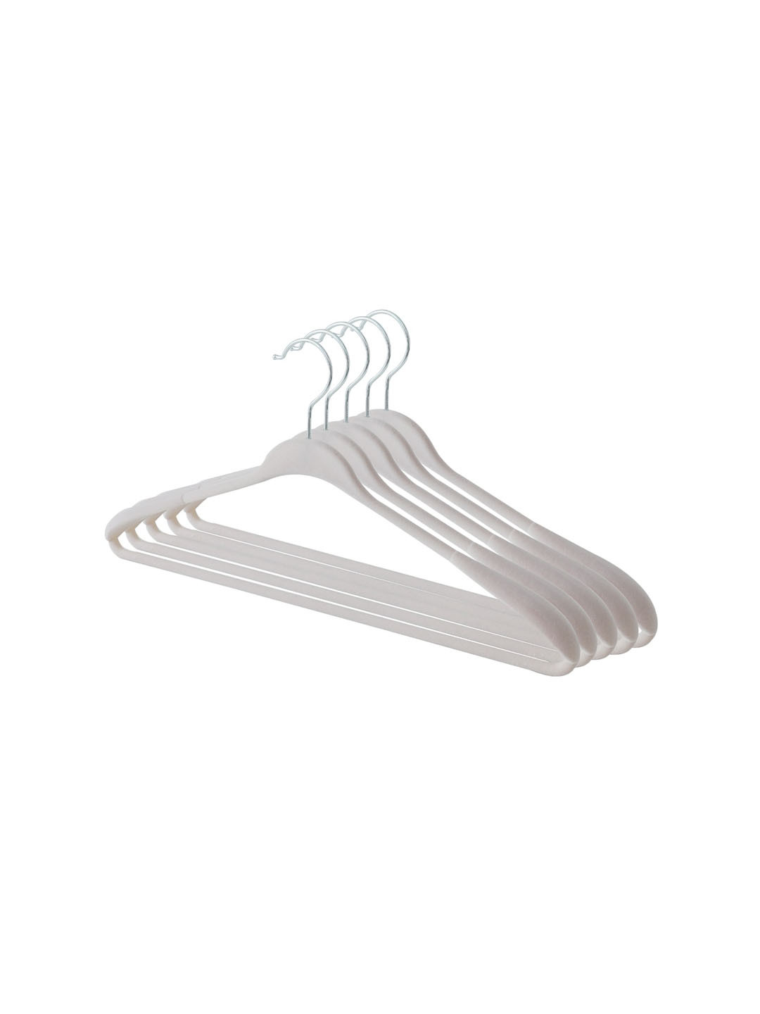 Kuber Industries Grey 5 Pieces Clothes Hangers