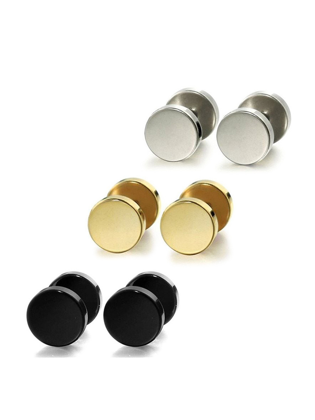 KARISHMA KREATIONS Set Of 9 Stud Earrings