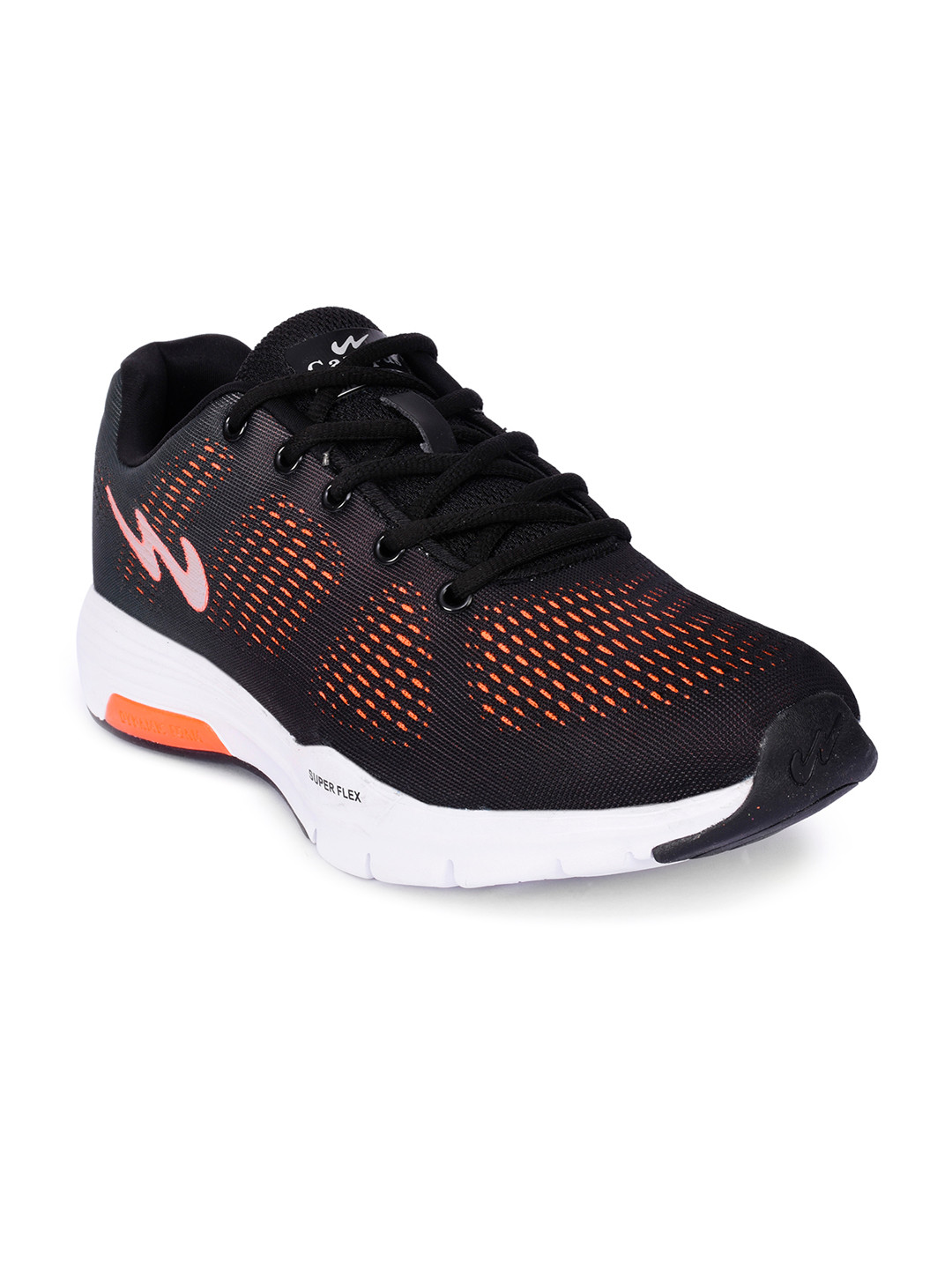 Campus Men Quantum Black Running Shoes 