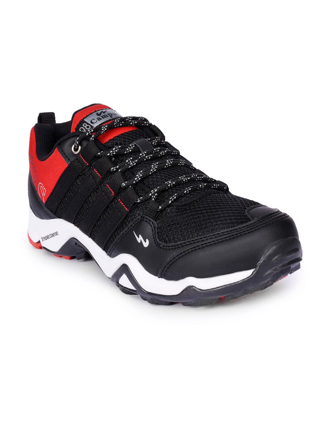 Buy Campus Men Black Trekking Shoes 