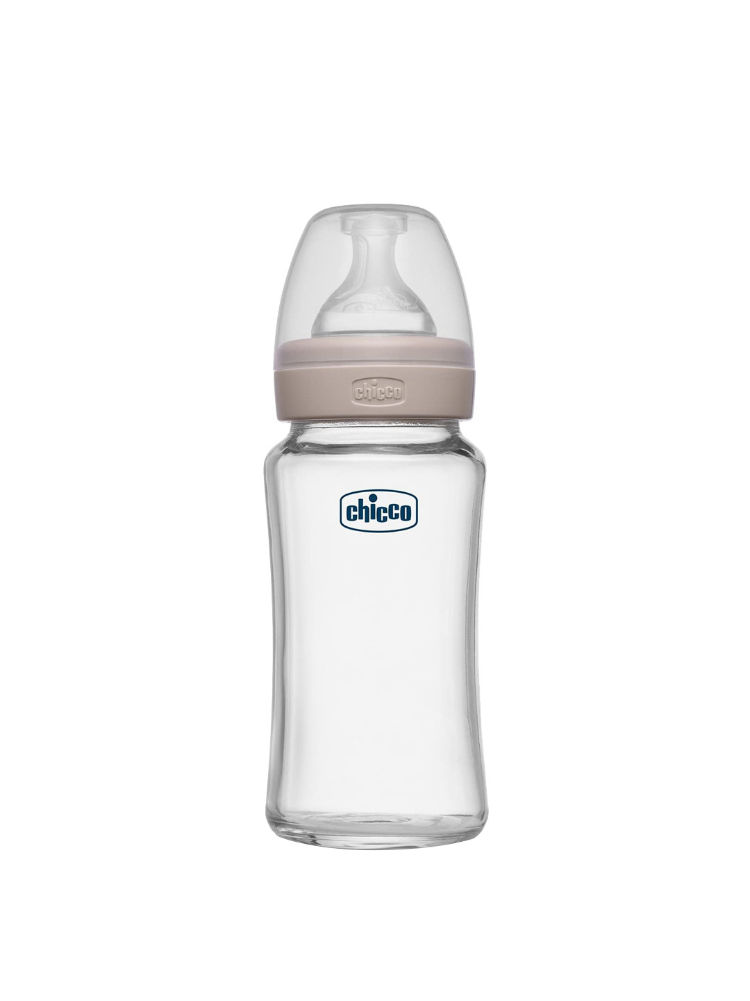 Chicco Well-Being Glass Feeding Bottle 240ml