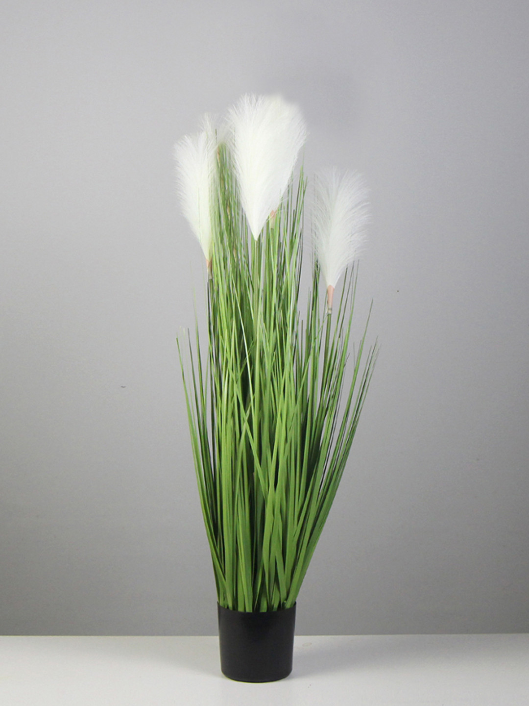 TIED RIBBONS Artificial Reed Grass Plant With Pot
