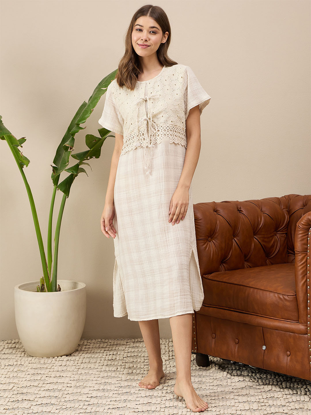July Cotton A-Line Dress