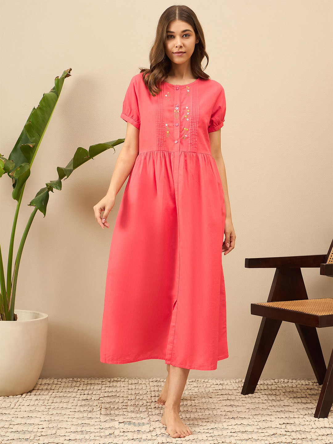 July Women Printed A-Line Dress