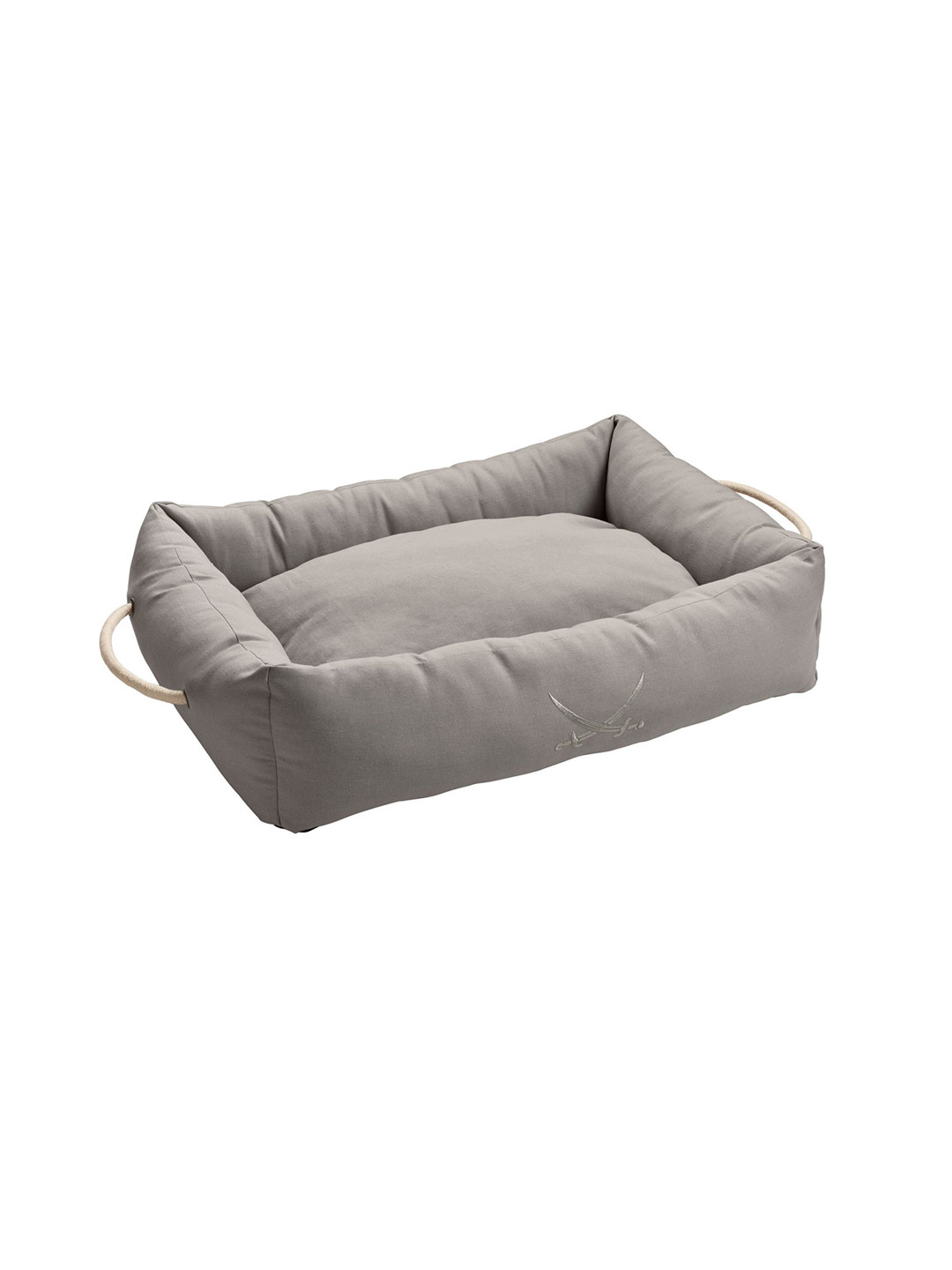 HUNTER Grey Rectangle Pet Beds