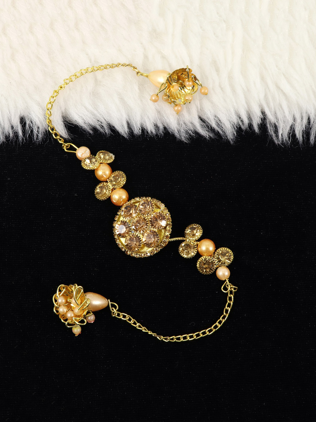 NMII Pack Of 2 Gold-Plated Charm Bracelet