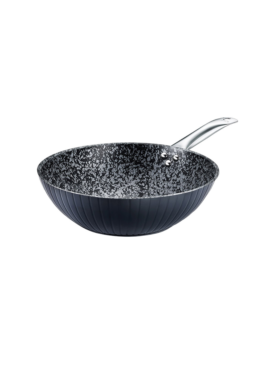 Prestige Durastone Hard Anodised Black Induction Base 6 Layer Non-Stick Wok 3.5L