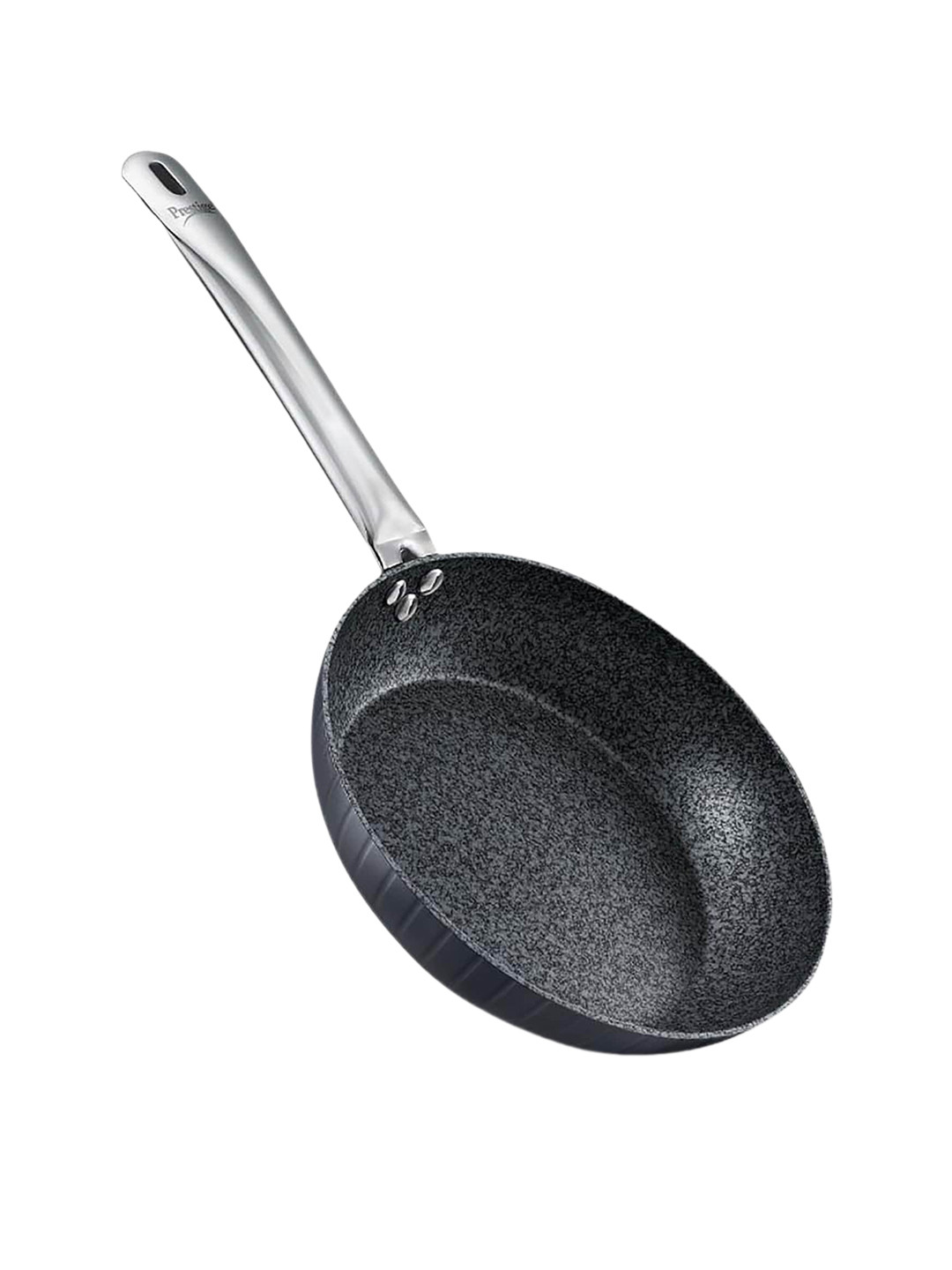 Prestige Durastone Black Hard Anodised Non-Stick Frying Pan 1.1L