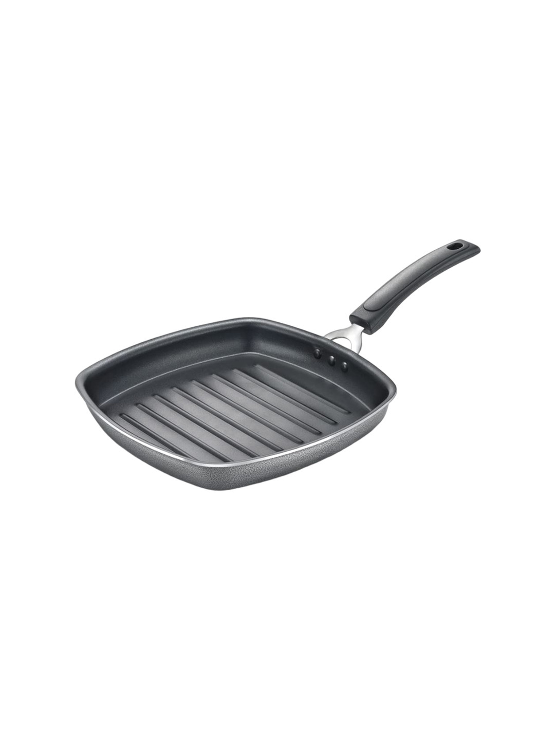 Prestige Omega Select Plus Black Aluminium Non-Stick Square Grill Pan 1.8L