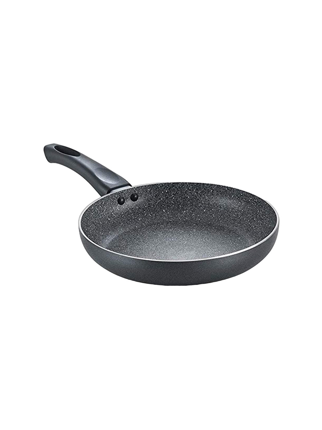 Prestige Omega Deluxe Granite Black Non-stick Round Base Frying Pan-1.7L